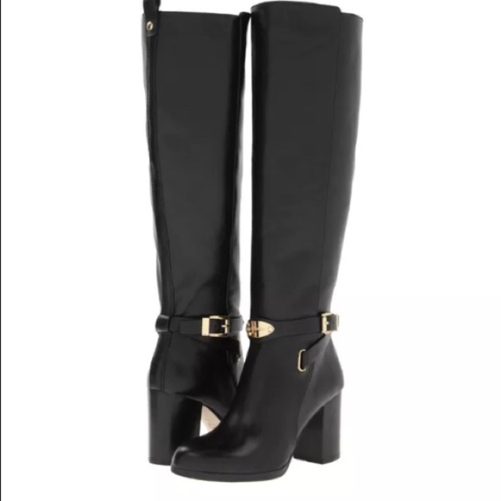 Michael Kors knee high dress boots